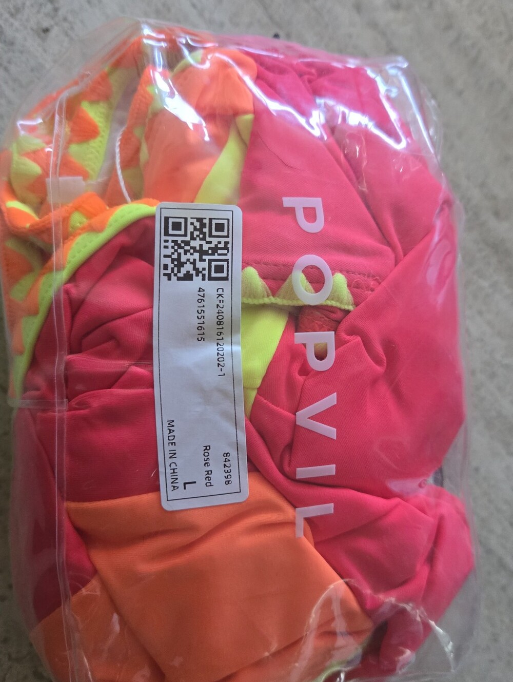 Women’s Neon Pink High-Waist Swim Set NWT - Picture 6 of 6